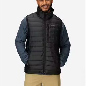 Marmot Men's Black Quilted Vest